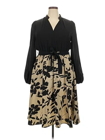 Pre-owned Shein Casual Dress In Black