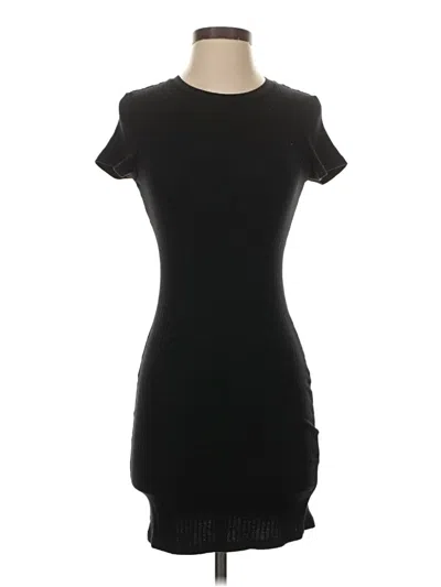 Pre-owned Shein Casual Dress In Black