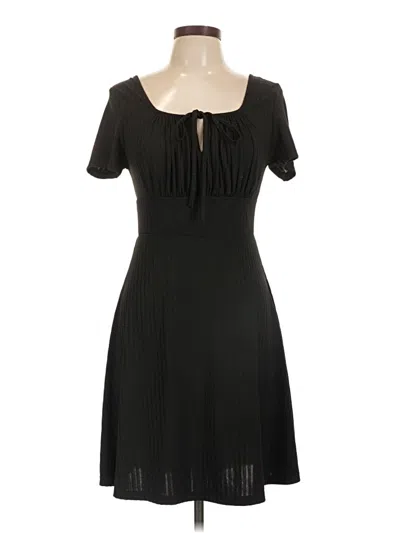 Pre-owned Shein Casual Dress In Black
