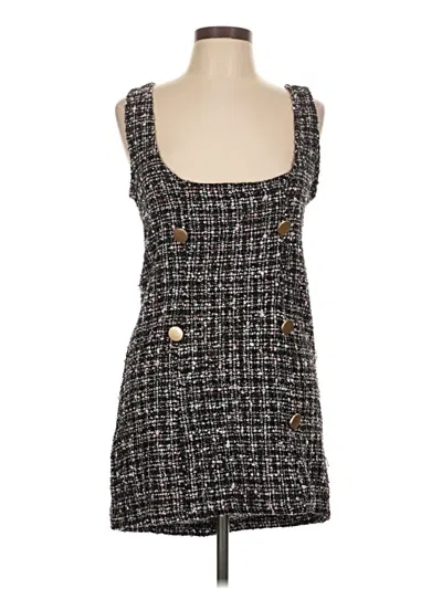 Pre-owned Shein Casual Dress In Black