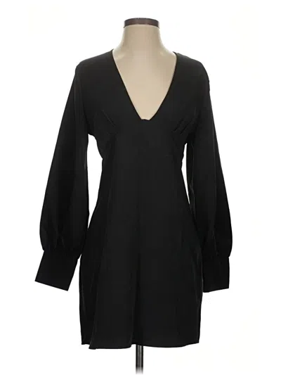 Pre-owned Shein Casual Dress In Black
