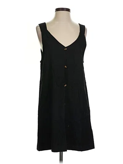 Pre-owned Shein Casual Dress In Black