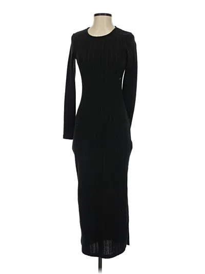Pre-owned Shein Casual Dress In Black