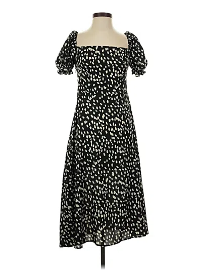 Pre-owned Shein Casual Dress In Black