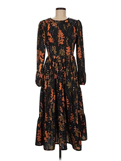Pre-owned Shein Casual Dress In Black
