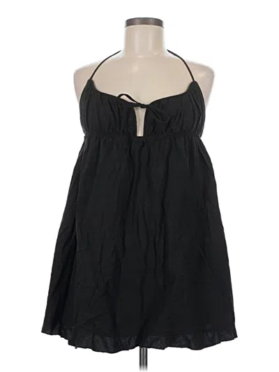 Pre-owned Shein Casual Dress In Black