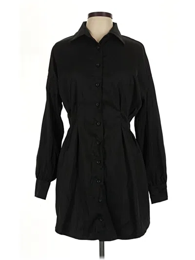 Pre-owned Shein Casual Dress In Black