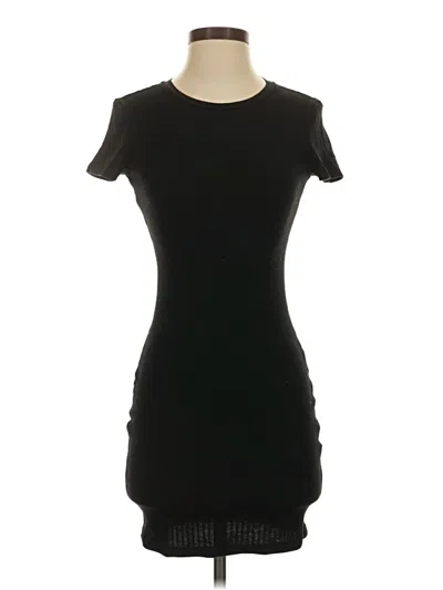 Pre-owned Shein Casual Dress In Black