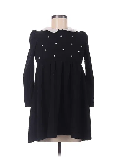 Pre-owned Shein Casual Dress In Black