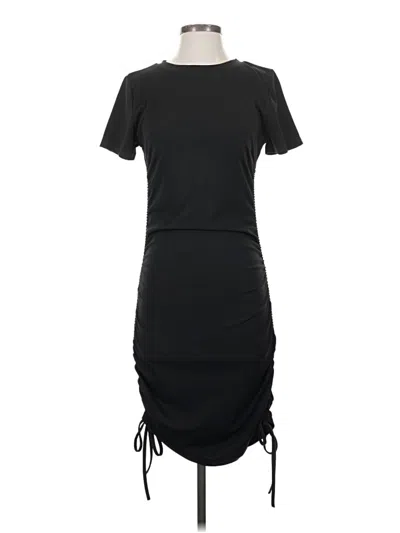 Pre-owned Shein Casual Dress In Black