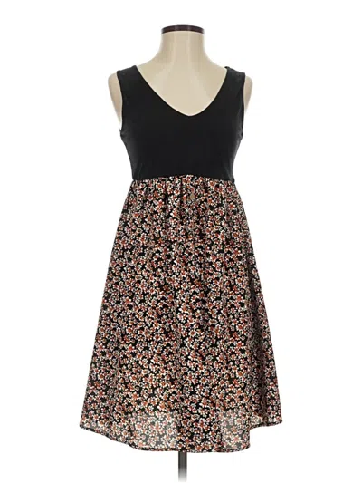 Pre-owned Shein Casual Dress In Black