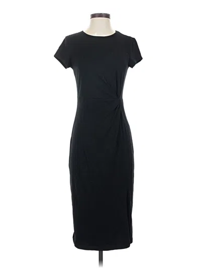 Pre-owned Shein Casual Dress In Black
