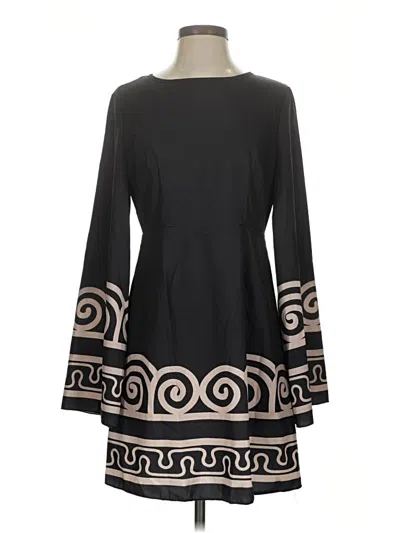 Pre-owned Shein Casual Dress In Black