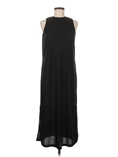 Pre-owned Shein Casual Dress In Black