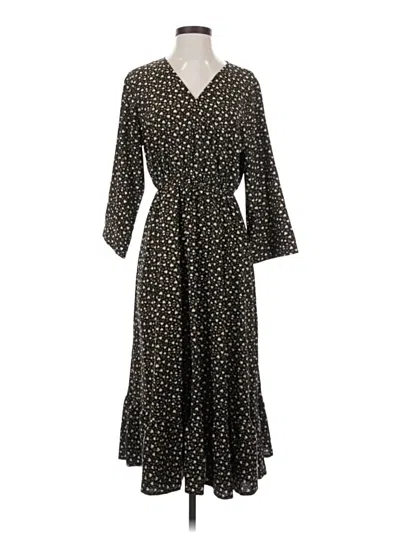 Pre-owned Shein Casual Dress In Black