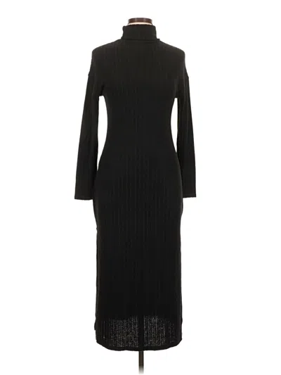 Pre-owned Shein Casual Dress In Black