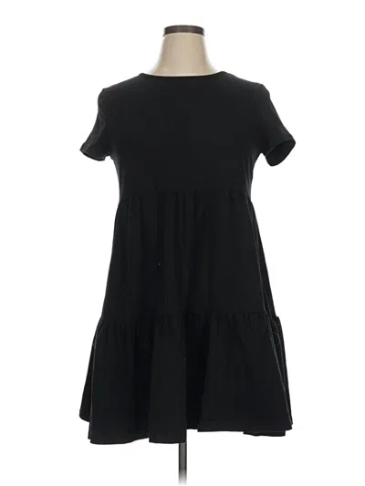 Pre-owned Shein Casual Dress In Black