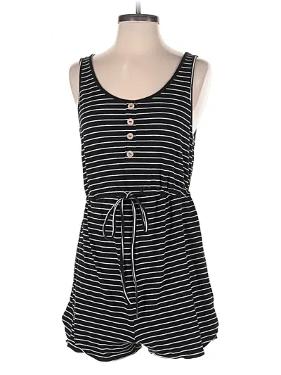 Pre-owned Shein Casual Dress In Black