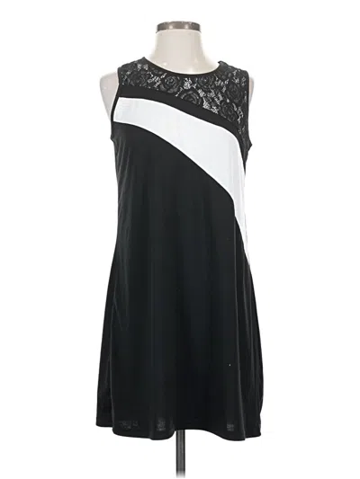 Pre-owned Shein Casual Dress In Black