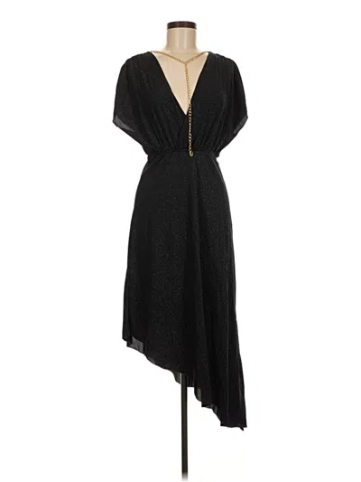 Pre-owned Shein Casual Dress In Black