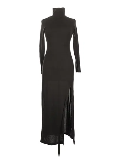 Pre-owned Shein Casual Dress In Black