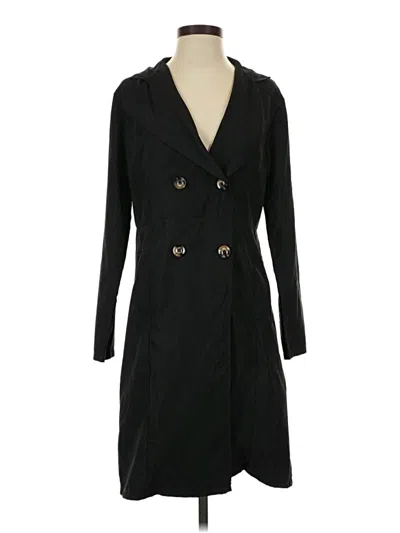 Pre-owned Shein Casual Dress In Black