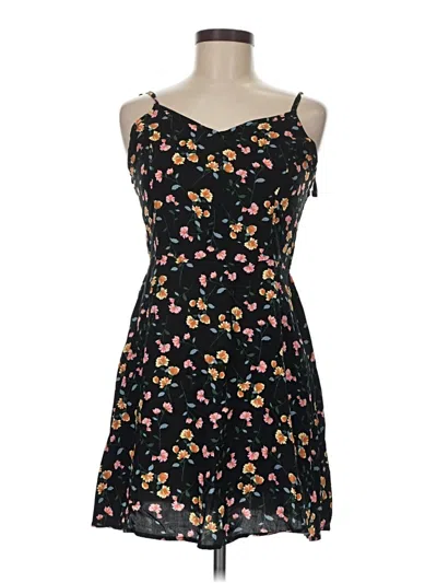 Pre-owned Shein Casual Dress In Black