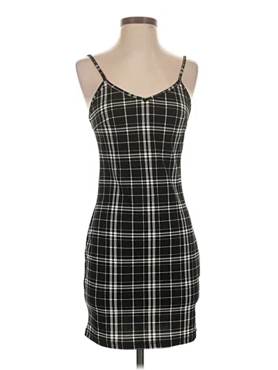 Pre-owned Shein Casual Dress In Black