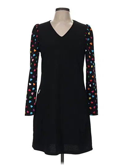Pre-owned Shein Casual Dress In Black