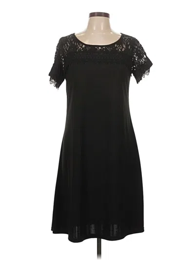 Pre-owned Shein Casual Dress In Black