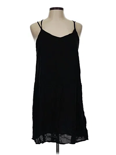Pre-owned Shein Casual Dress In Black