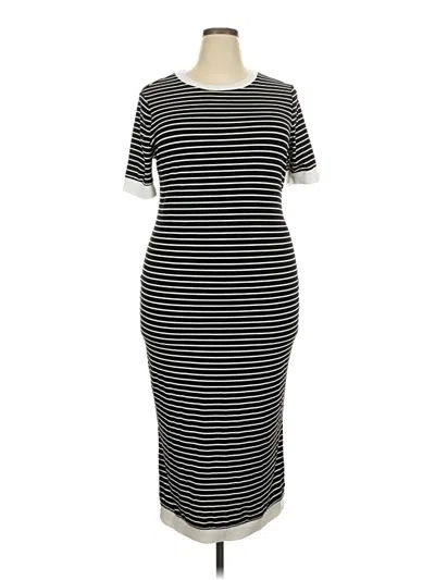 Pre-owned Shein Casual Dress In Black