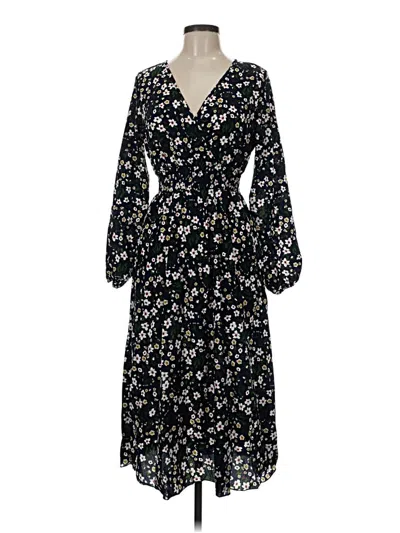 Pre-owned Shein Casual Dress In Black