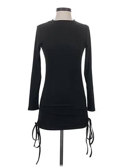 Pre-owned Shein Casual Dress In Black