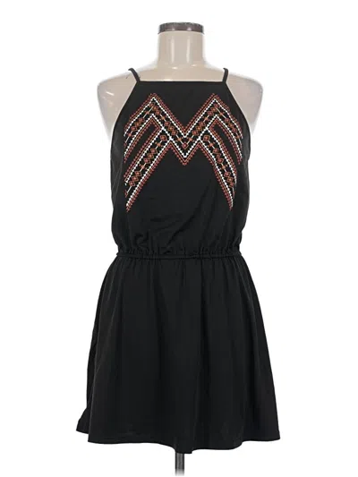 Pre-owned Shein Casual Dress In Black