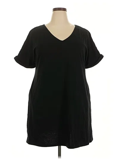 Pre-owned Shein Casual Dress In Black