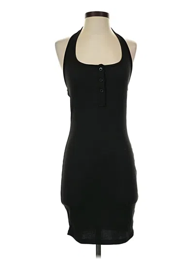 Pre-owned Shein Casual Dress In Black