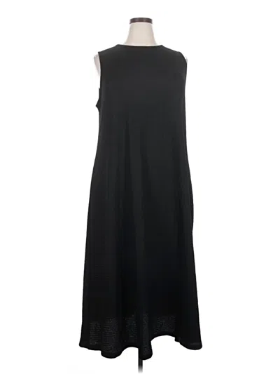 Pre-owned Shein Casual Dress In Black