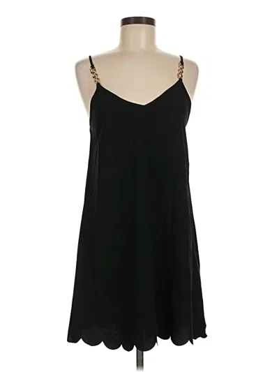 Pre-owned Shein Casual Dress In Black