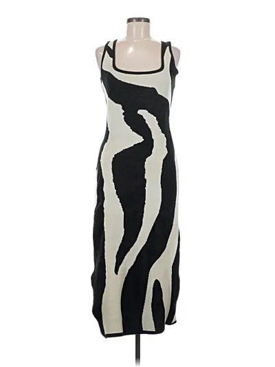 Pre-owned Shein Casual Dress In Black