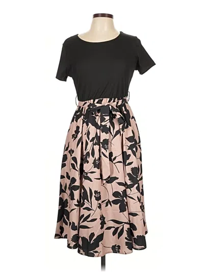 Pre-owned Shein Casual Dress In Black