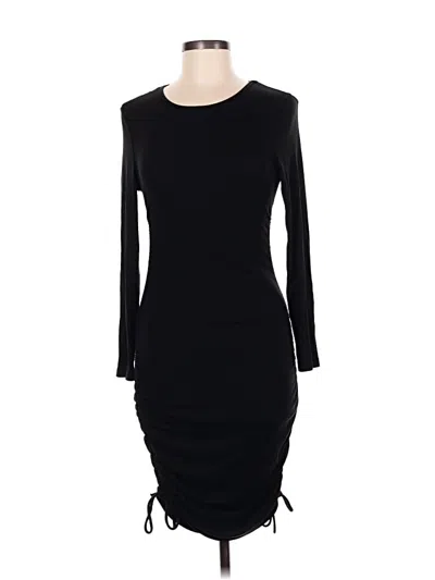 Pre-owned Shein Casual Dress In Black