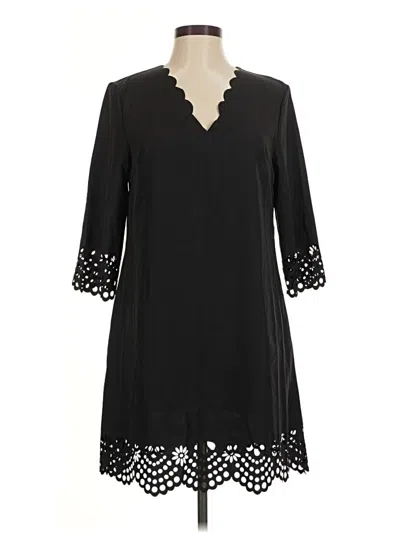 Pre-owned Shein Casual Dress In Black