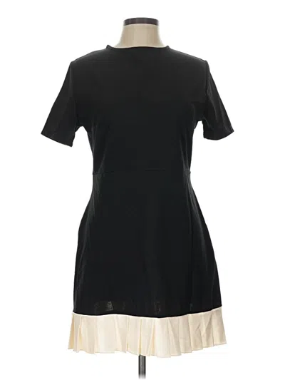 Pre-owned Shein Casual Dress In Black