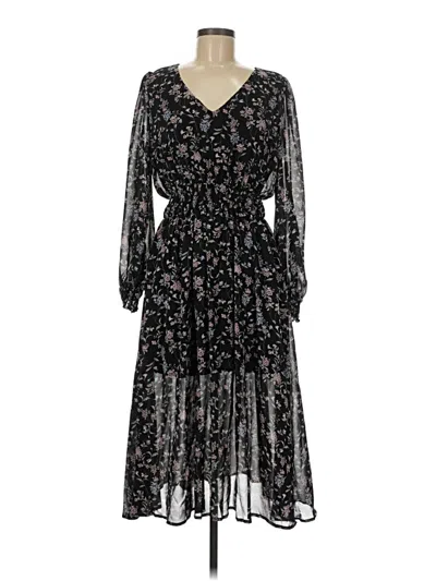 Pre-owned Shein Casual Dress In Black