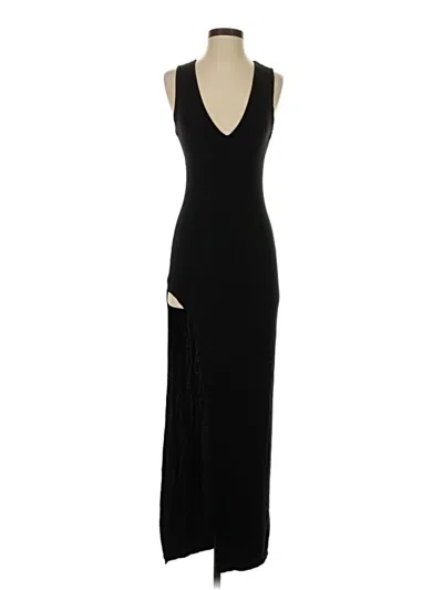 Pre-owned Shein Casual Dress In Black