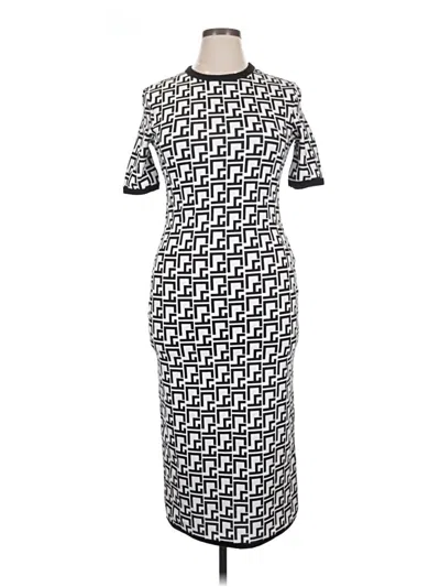 Pre-owned Shein Casual Dress In Black
