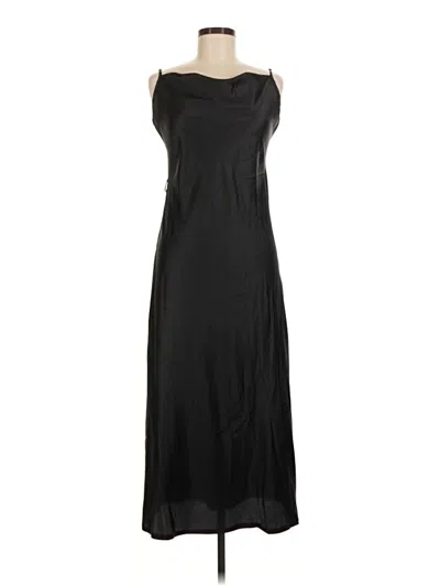 Pre-owned Shein Casual Dress In Black