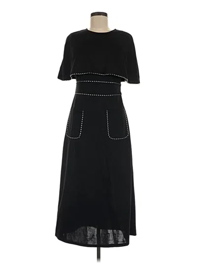 Pre-owned Shein Casual Dress In Black