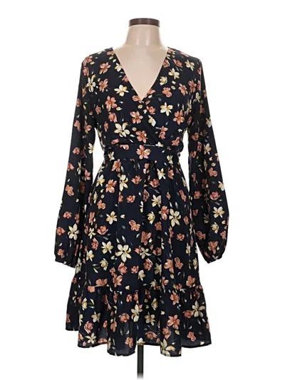Pre-owned Shein Casual Dress In Black